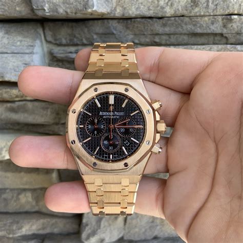 ap watch rose gold replica|rose gold ap royal oak price.